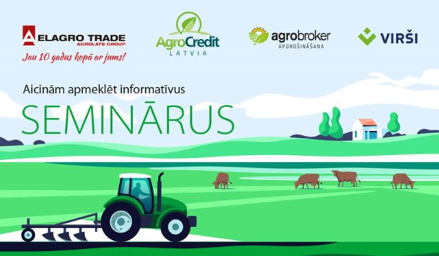 19. februārī aicinām apmeklēt informatīvu semināru Vidzemes reģionā