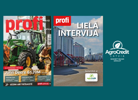 Saimniecība, kas iedvesmo – Aldis Ločmelis un AgroCredit Latvia