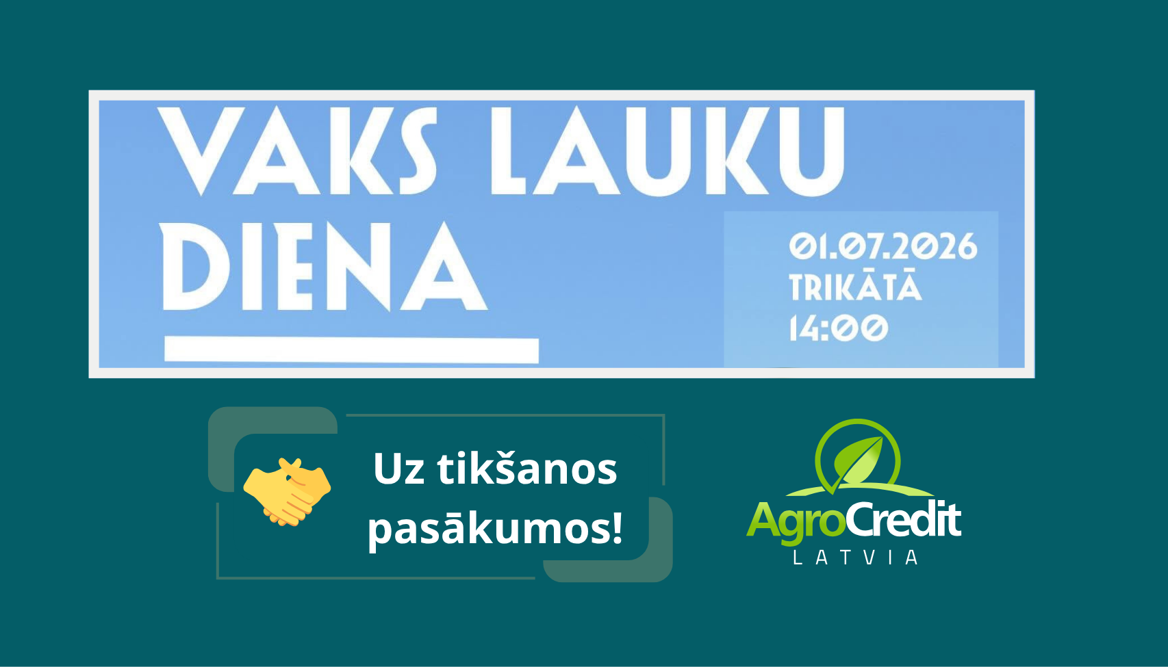 VAKS kooperatīvs Lauku diena Trikātā!🌾